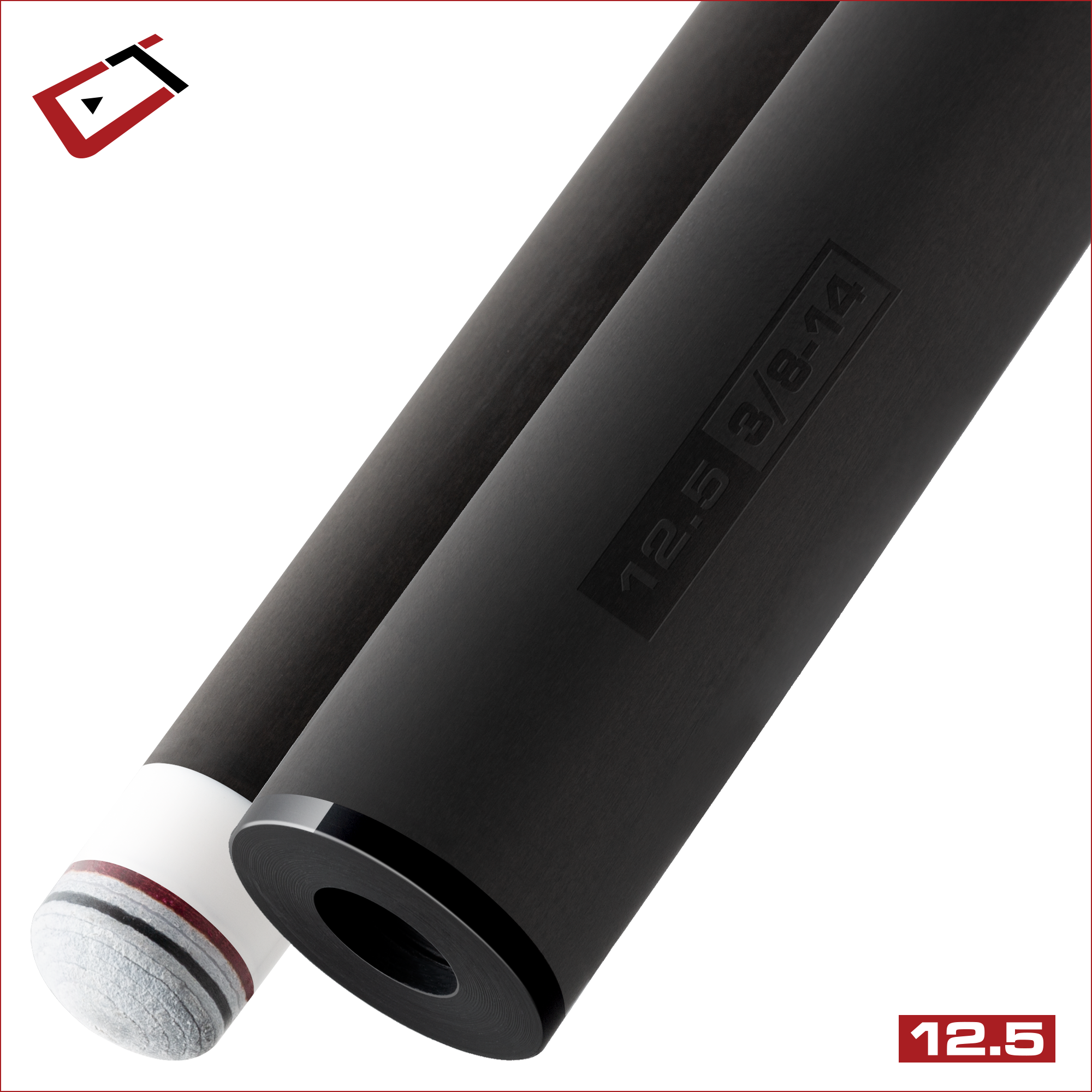 cuetec-cynergy-12-5mm-oberteil-3-8x14-carbon image 1