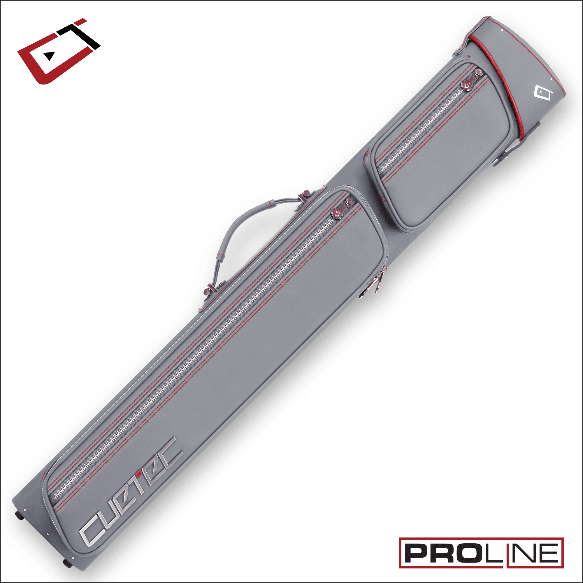 cuetec-pro-line-gray-2x4-hard-case-billardkoffer image 1