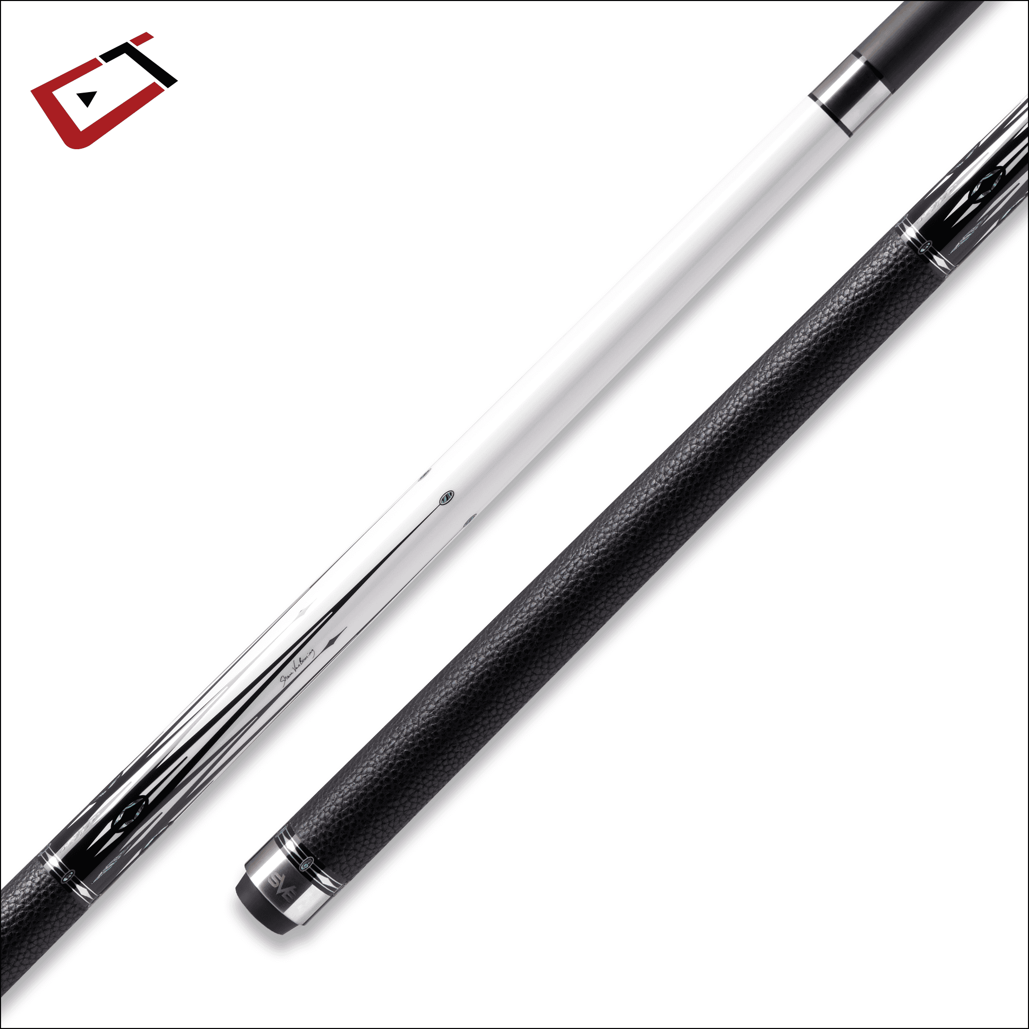 cuetec-cynergy-svb-gen-ii-white-billardqueue-carbon image 1