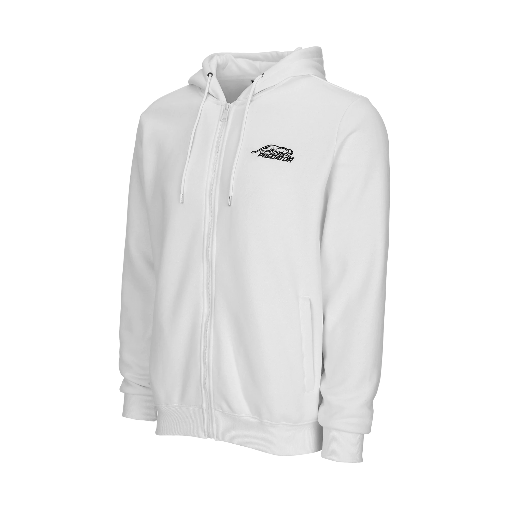 predator-one-zip-up-hoodie-kapuzenjacke-schwarz-baumwolle image 3