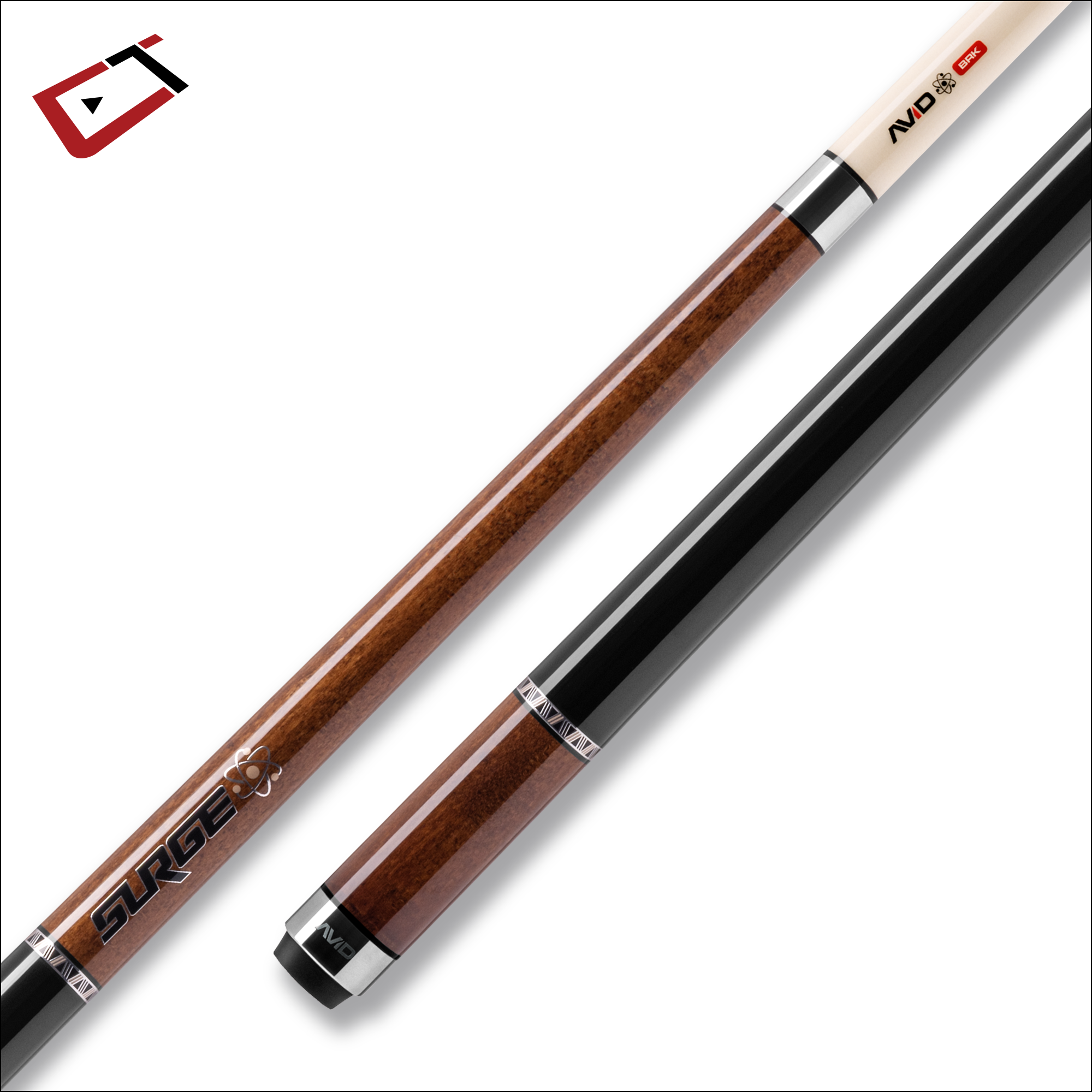 cuetec-avid-surge-break-queue-brown-stain image 1