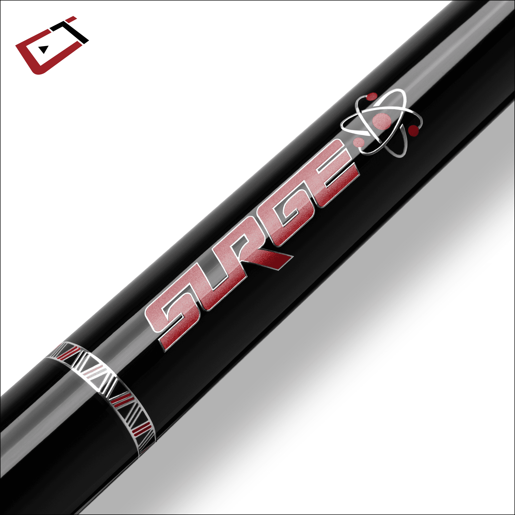 cuetec-avid-surge-break-queue-black-crimson image 3