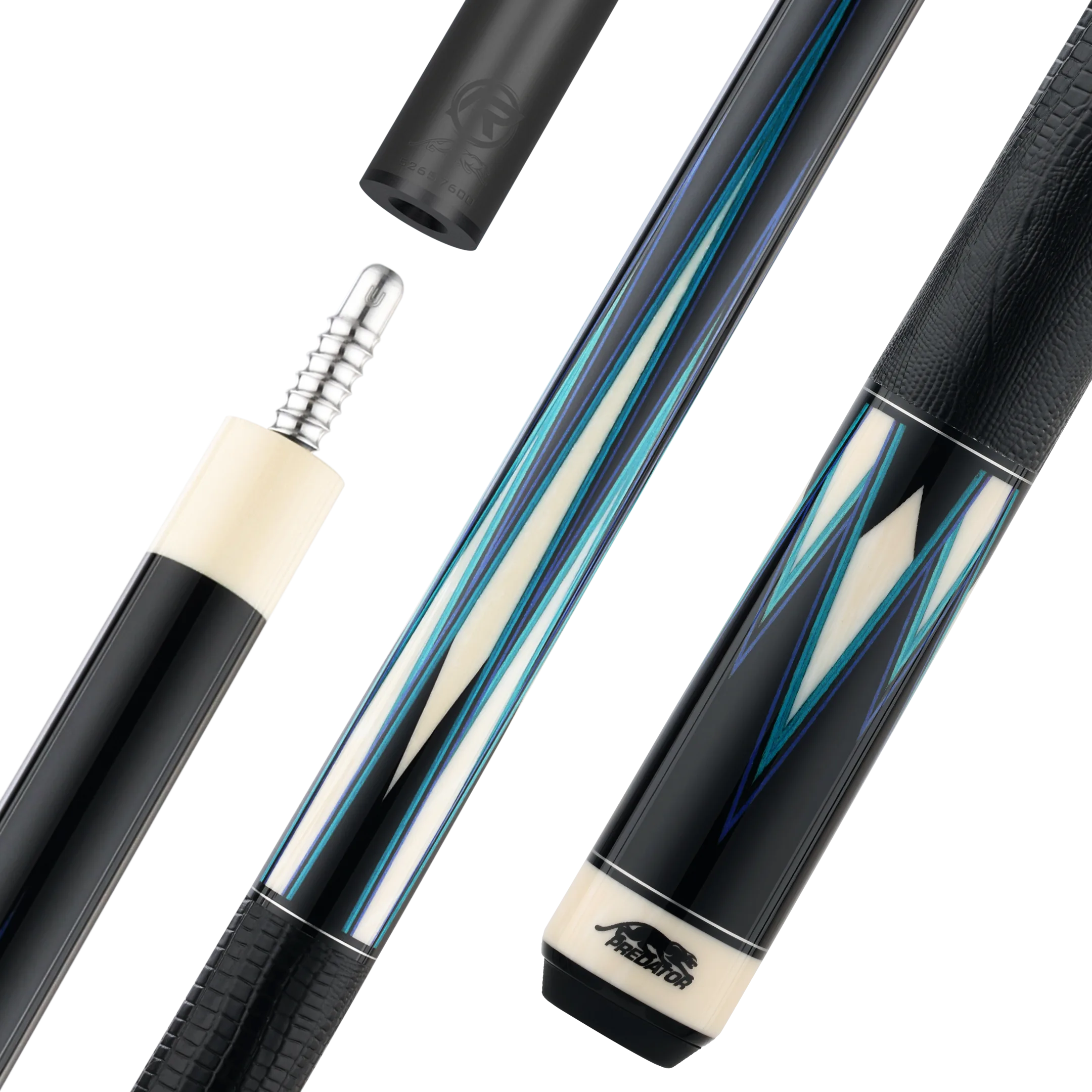 predator-true-splice-16-pool-queue-ebony-blau-leder-29 image 1