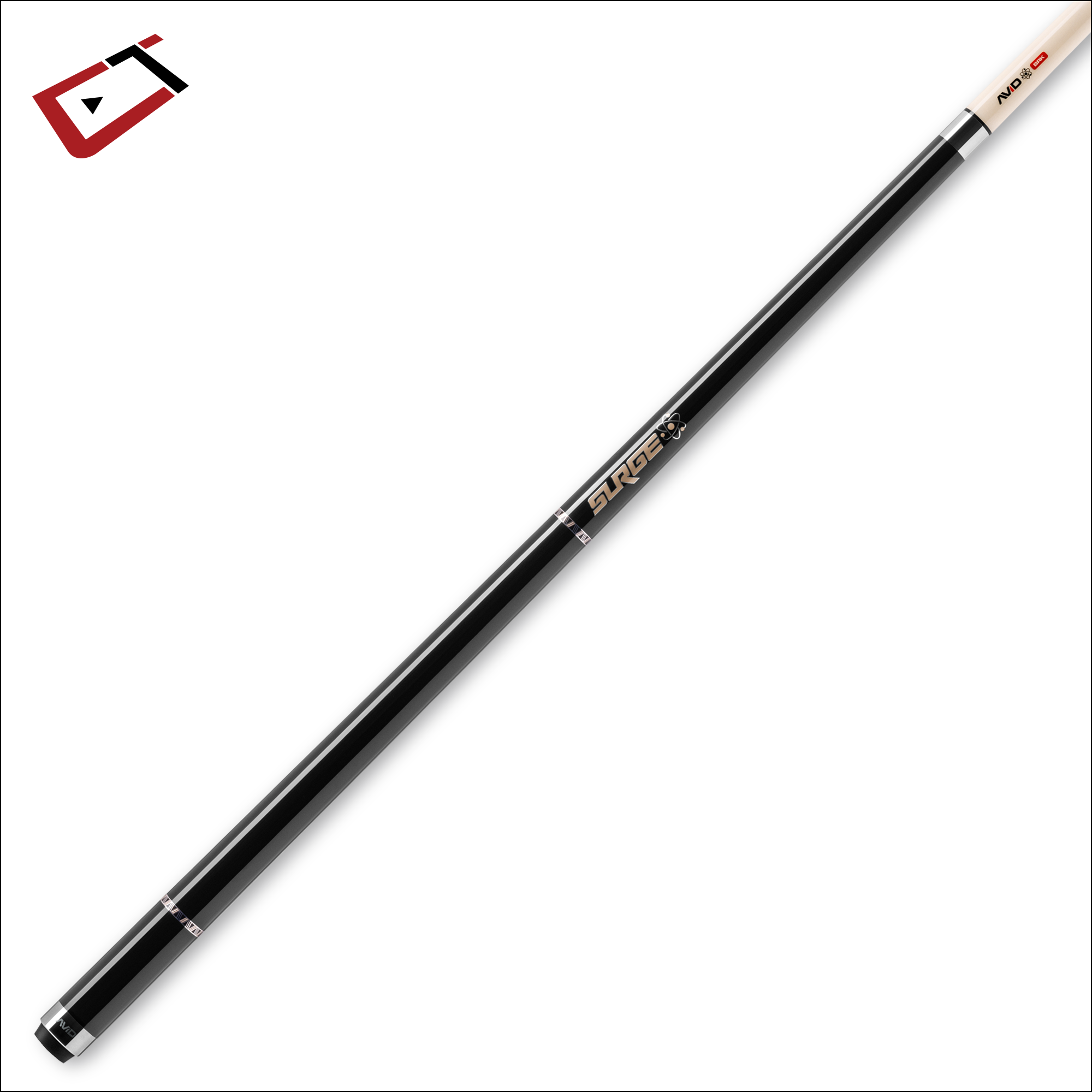 cuetec-avid-surge-break-queue-schwarz-gold image 2