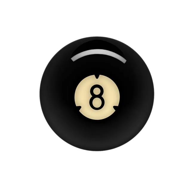 predator-arcos-ii-8-ball-ersatzkugel-pool-schwarz image 1