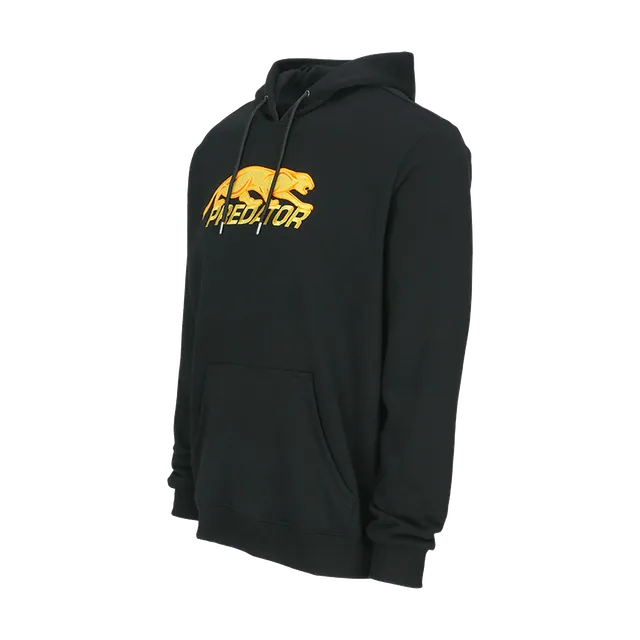 predator-one-hoodie-gold-logo-schwarz-baumwolle image 1