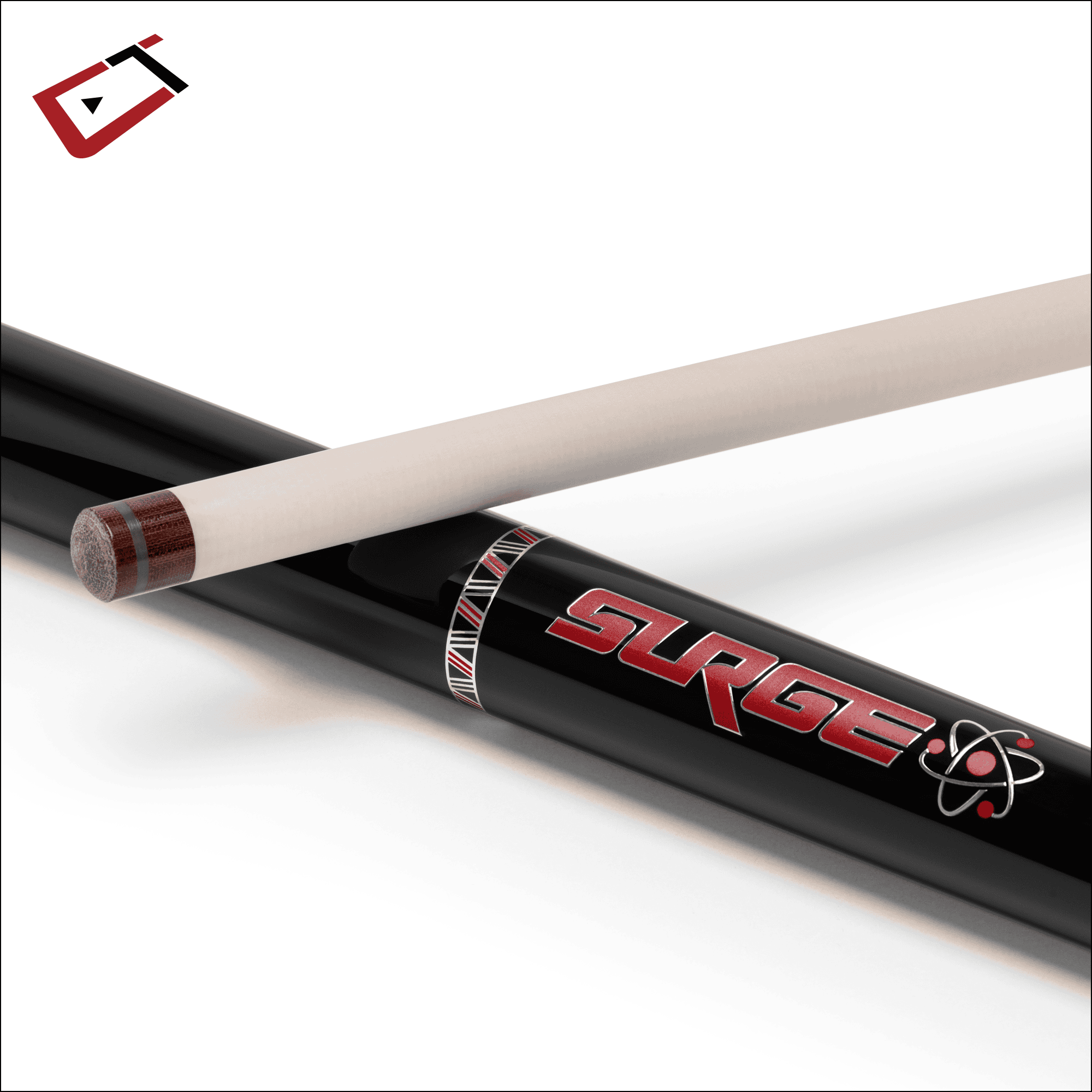 cuetec-avid-surge-break-queue-black-crimson image 6