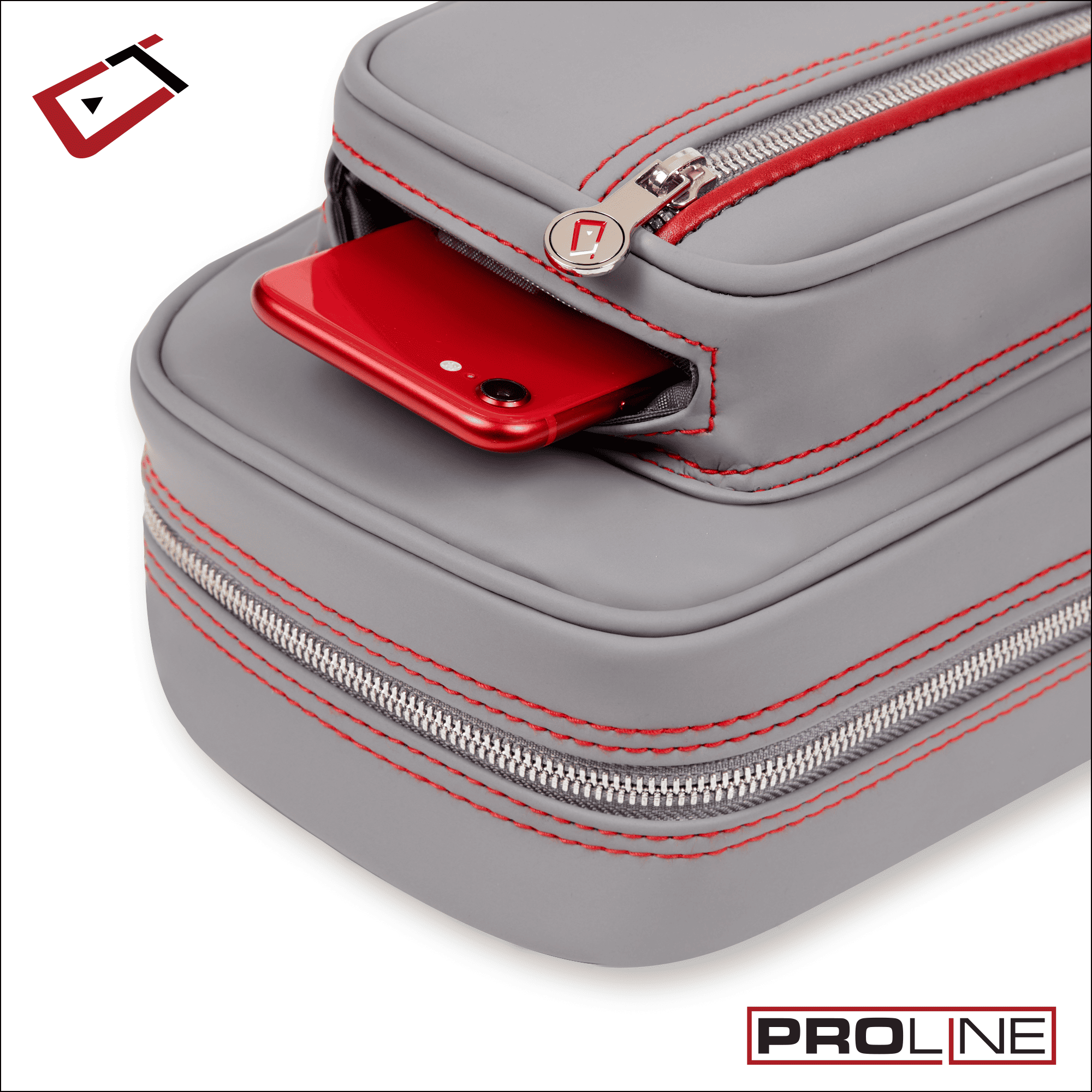 cuetec-pro-line-gray-4x8-soft-case-billardtasche image 6