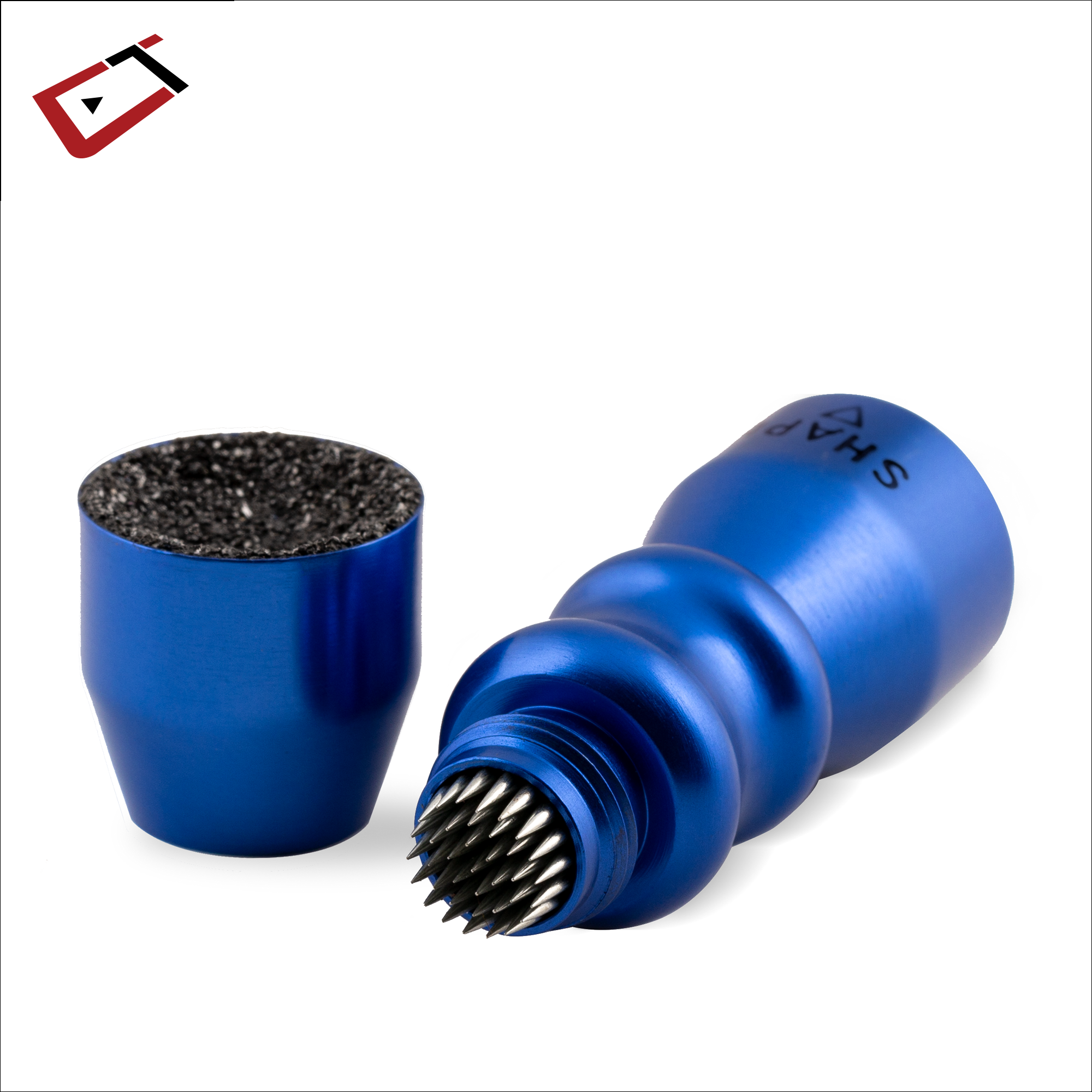 cuetec-kintrol-bowtie-tip-tool-sapphire-blue-lederformer image 1