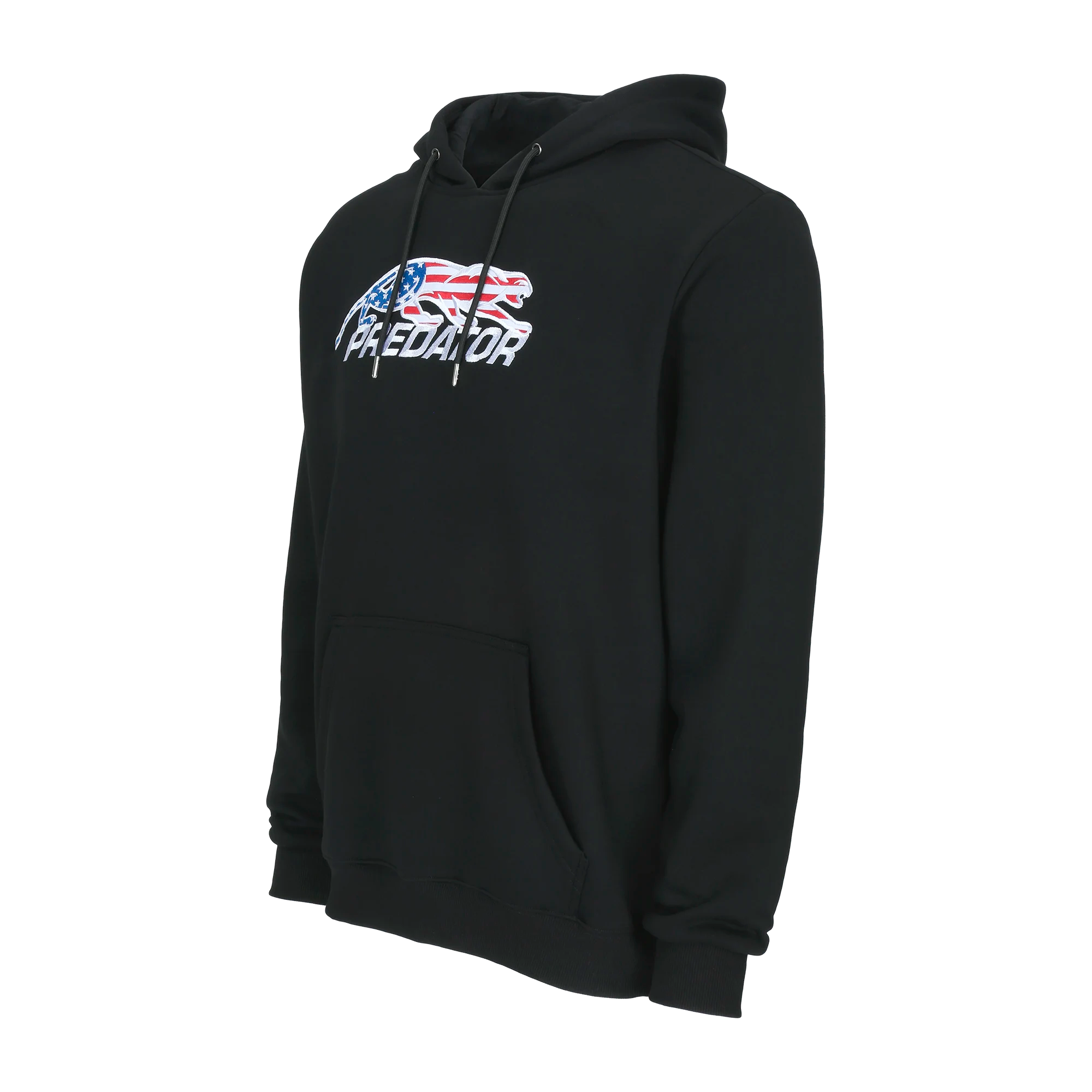 predator-one-usa-cat-hoodie-schwarz-billard-kapuze image 1