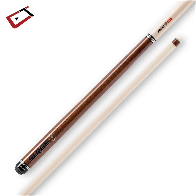 cuetec-avid-surge-jump-cue-brown-stain-ahorn image 1