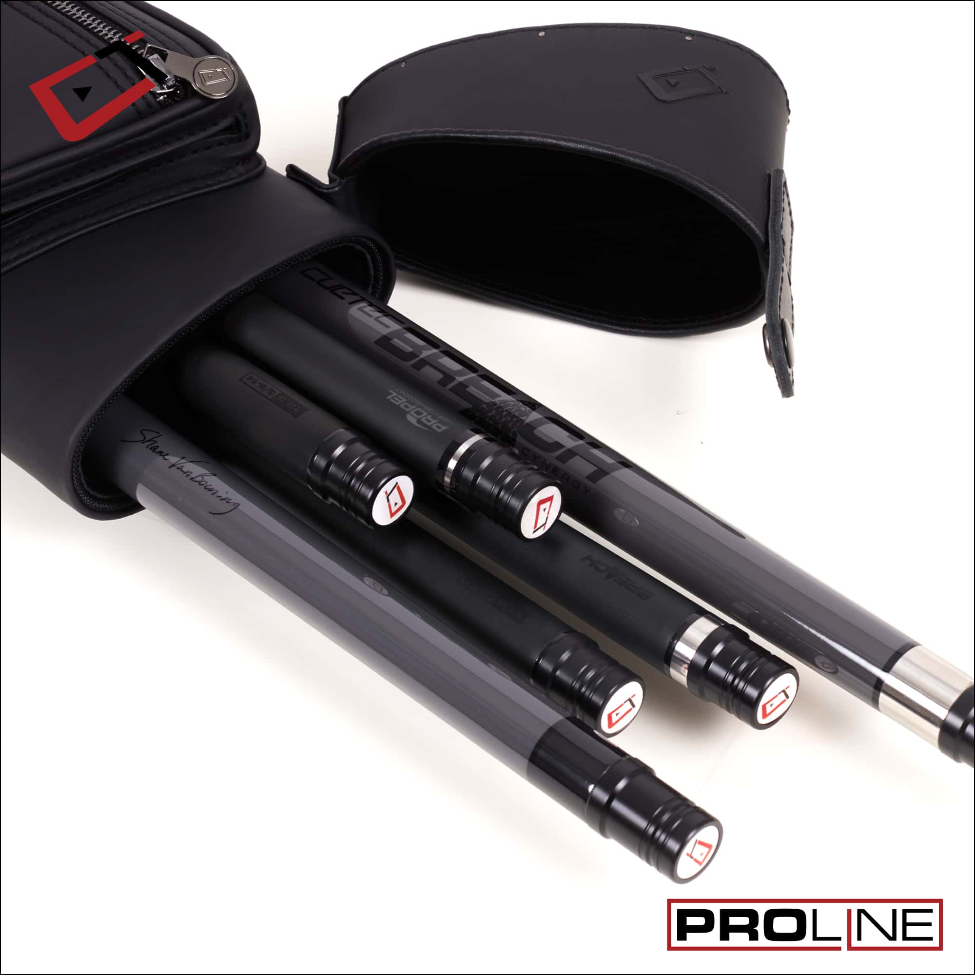 cuetec-pro-line-noir-3x5-queue-tasche-hardcase image 2