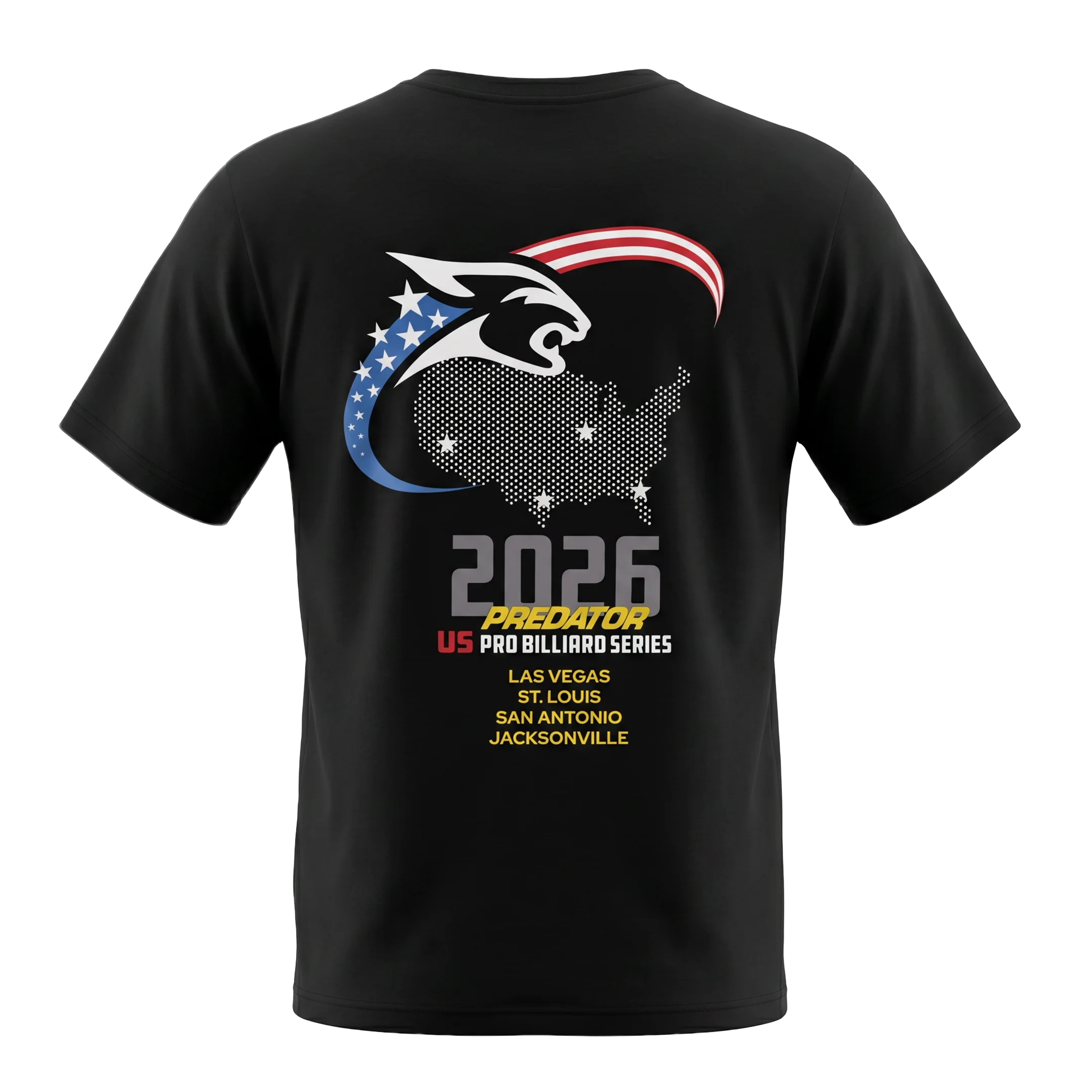 predator-pro-billiard-tour-t-shirt-2026-schwarz-baumwolle image 4