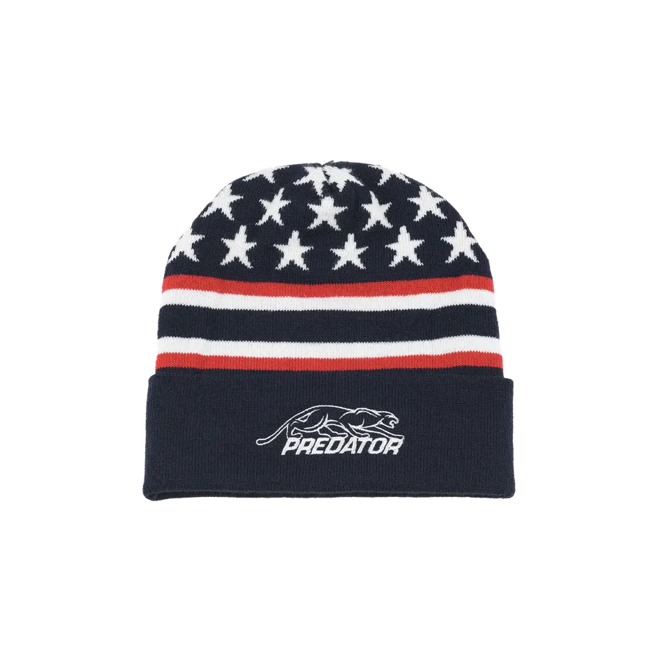 predator-one-usa-beanie-m-tze-stripes-stars image 1