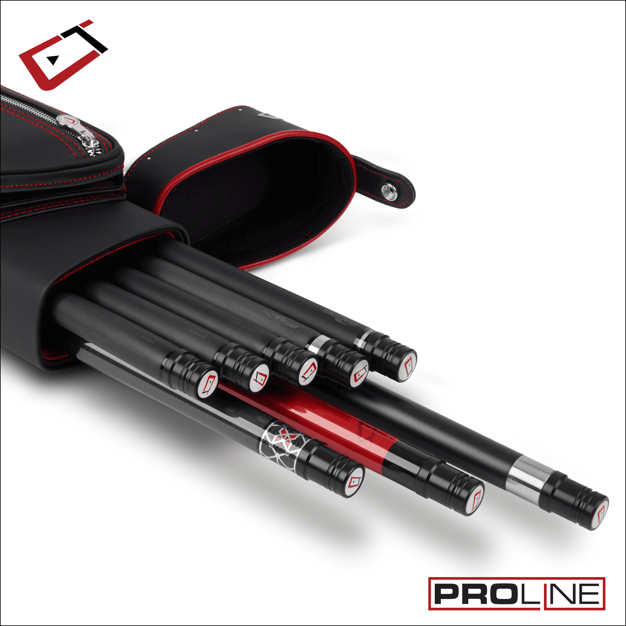 cuetec-pro-line-black-3x5-hard-case-queue-tasche-schwarz image 2