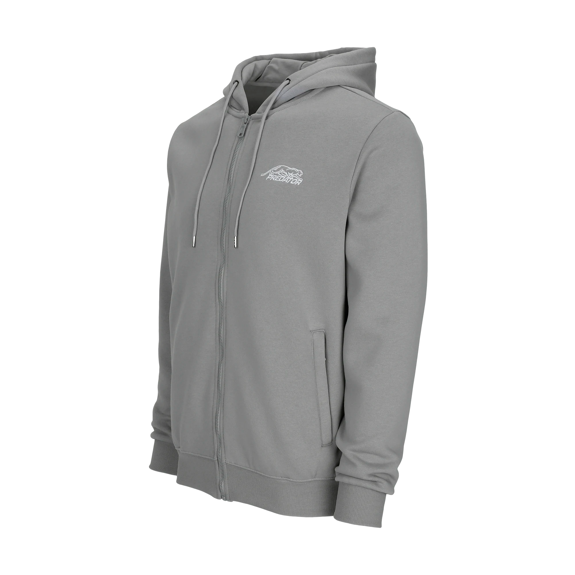 predator-one-zip-up-hoodie-kapuzenjacke-schwarz-baumwolle image 5