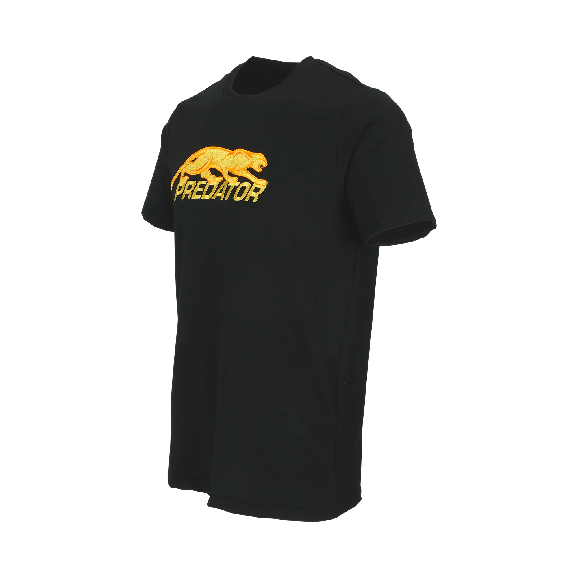 predator-full-logo-t-shirt-schwarz-gelb-gr-l image 1
