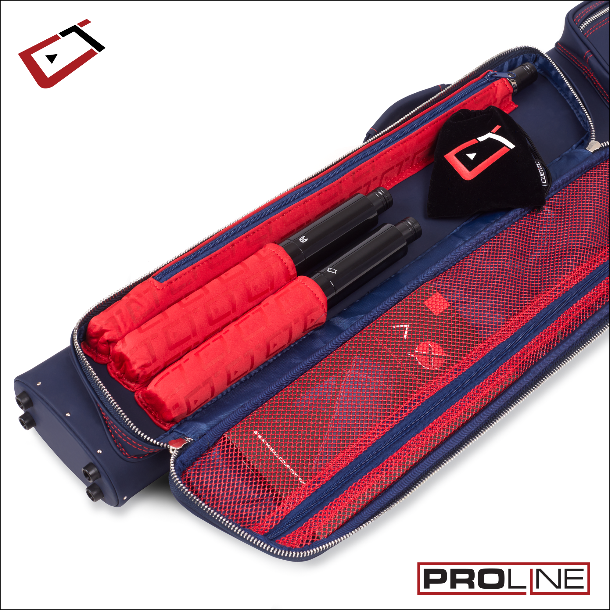 cuetec-pro-line-navy-2x4-hard-case-billardkoffer image 4