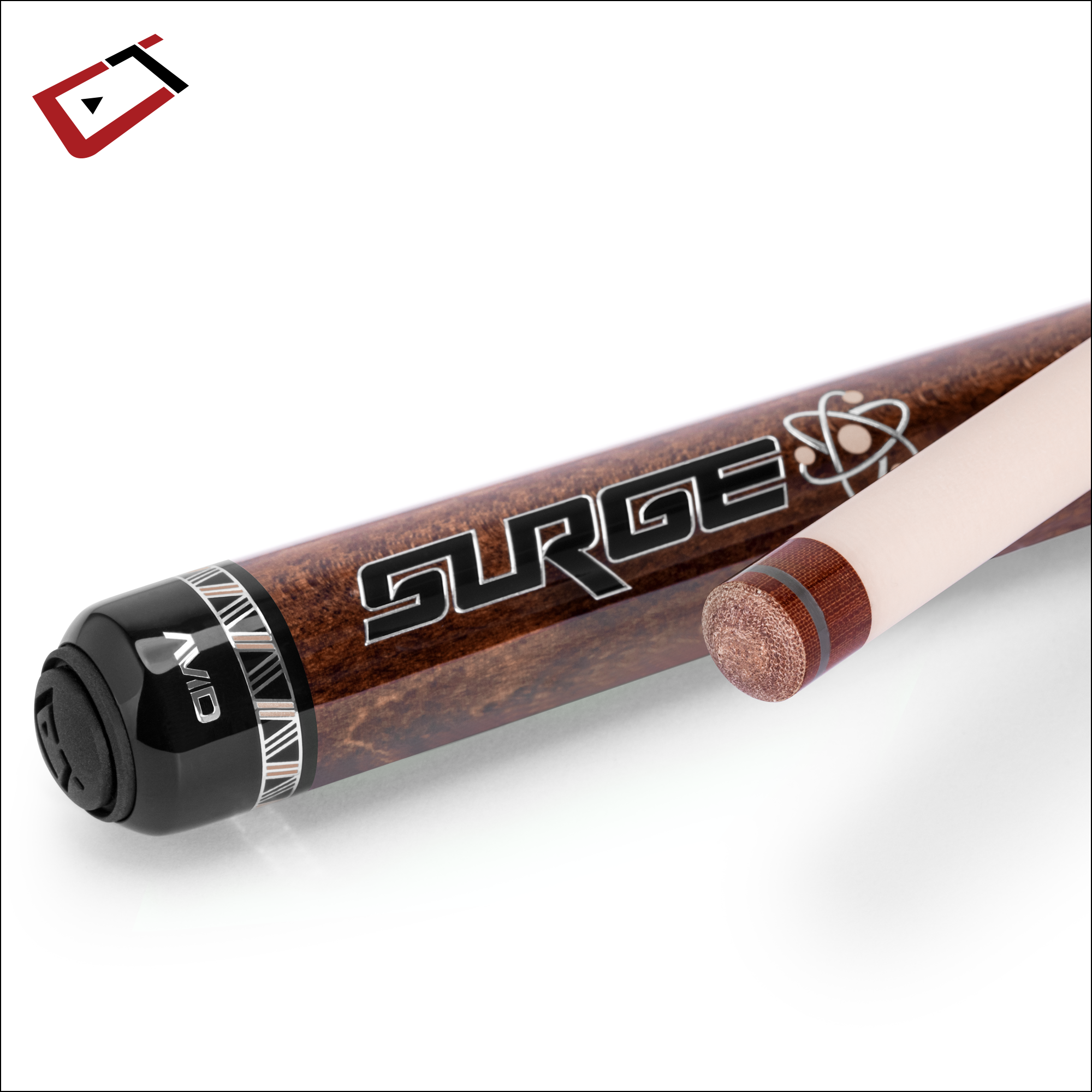 cuetec-avid-surge-jump-cue-brown-stain-ahorn image 4