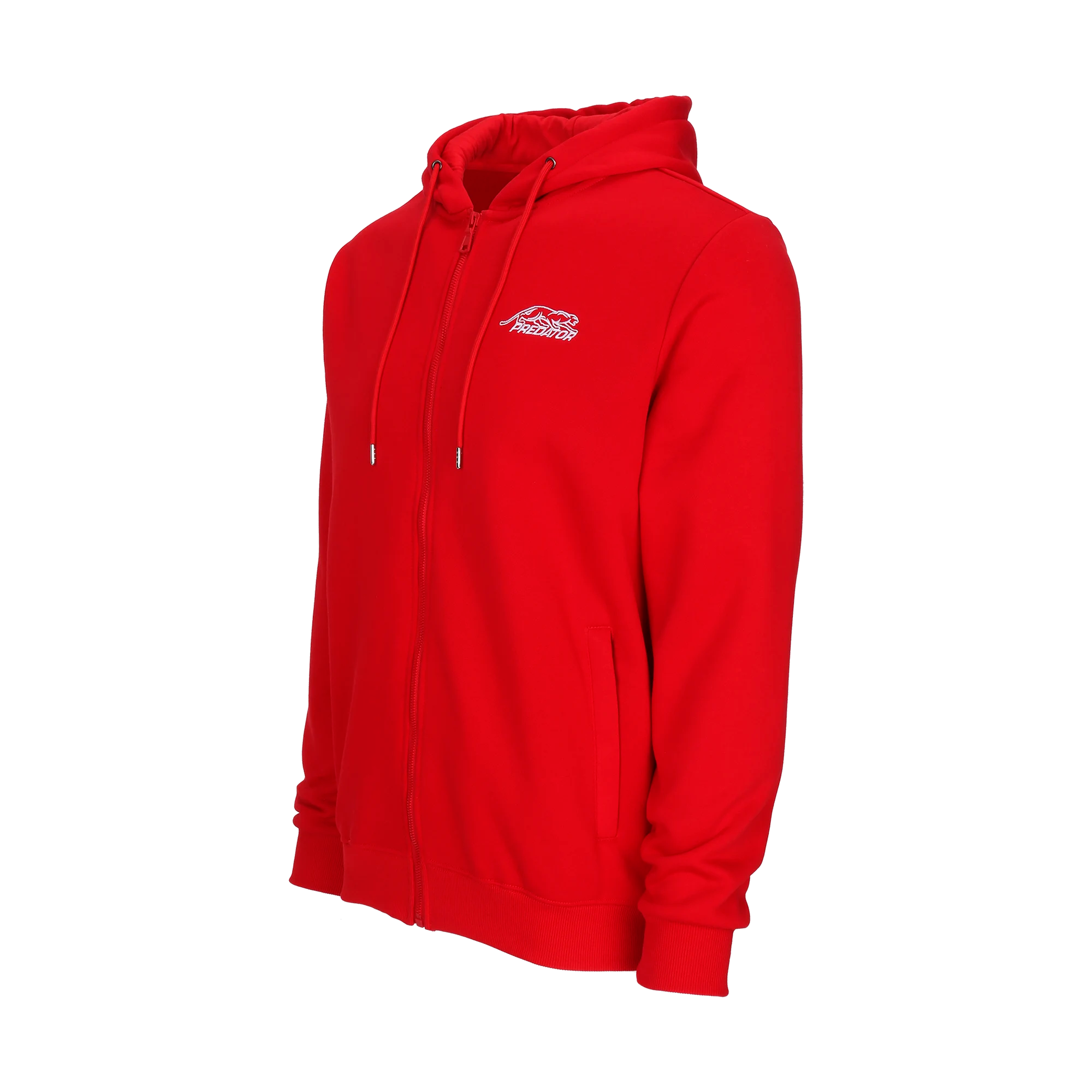 predator-one-zip-up-hoodie-kapuzenjacke-schwarz-baumwolle image 4