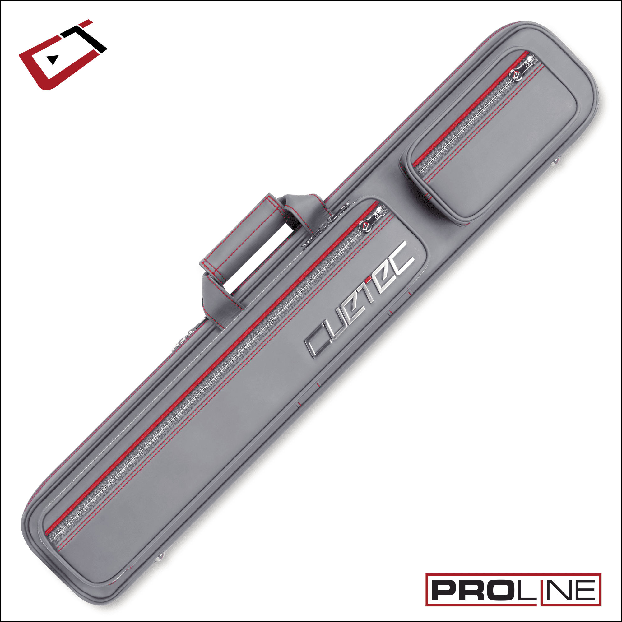 cuetec-pro-line-gray-4x8-soft-case-billardtasche image 1