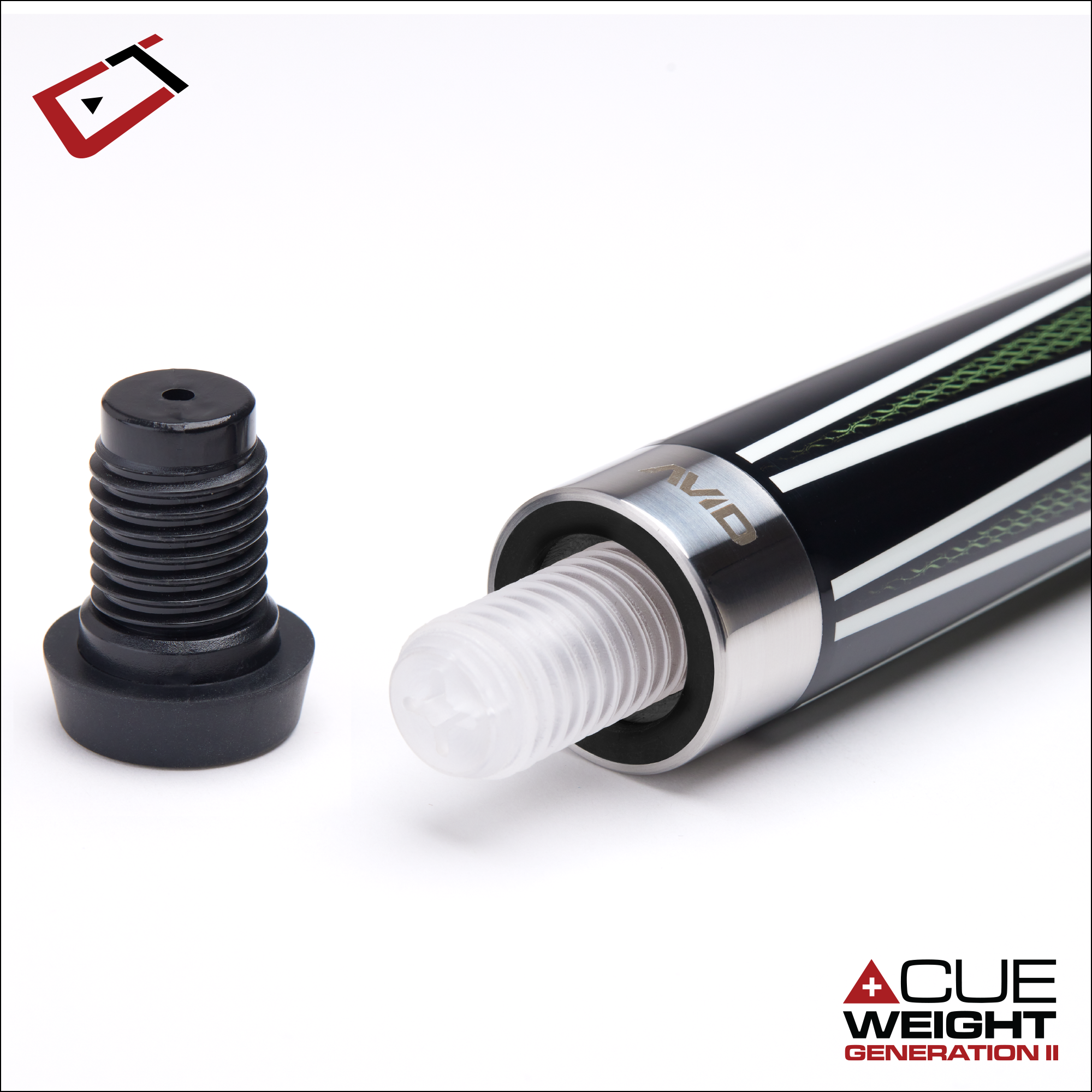 cuetec-avid-opt-x-mint-billardqueue-low-deflection-ledergriff image 4