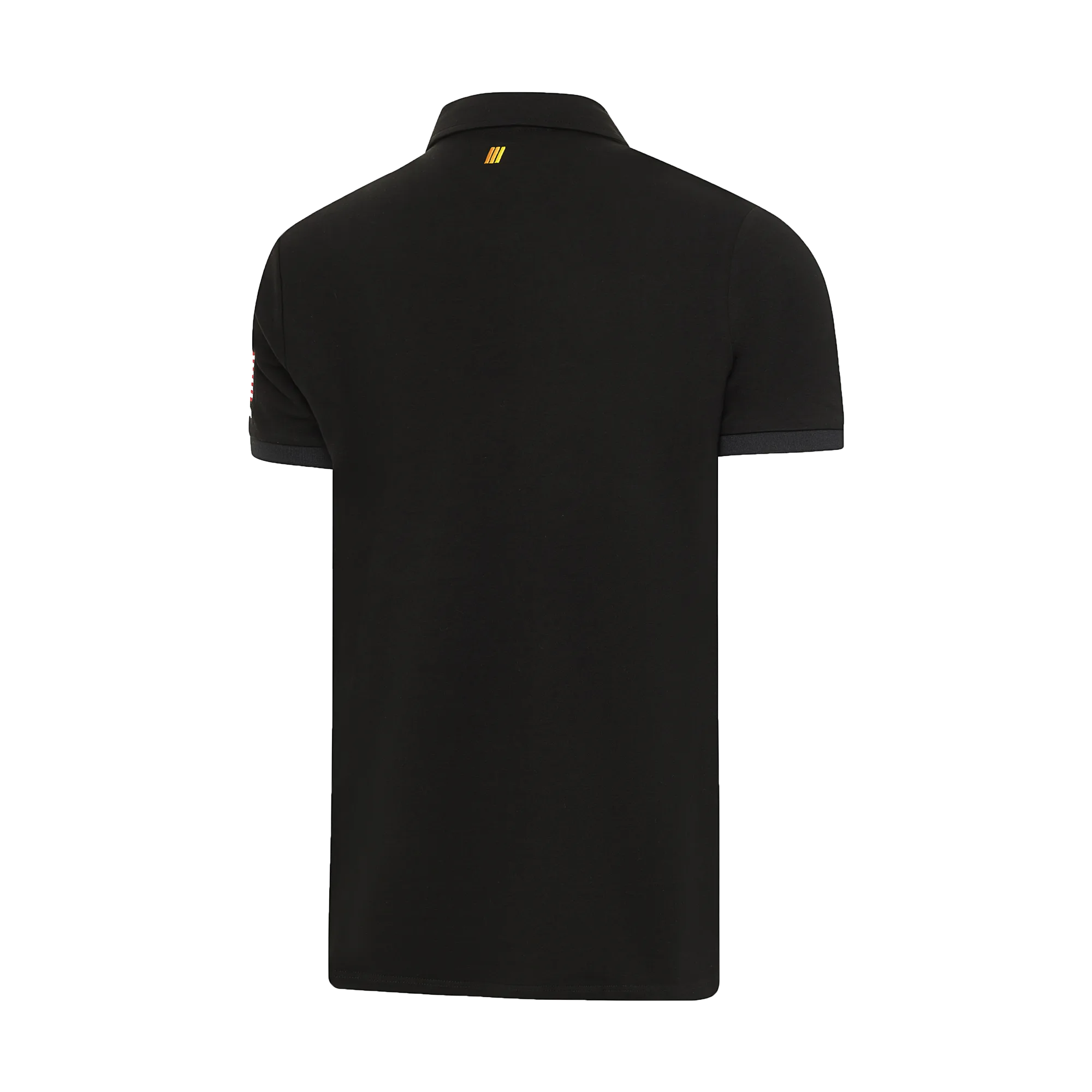 predator-black-polo-gelb-logo-baumwolle-gr-xl image 2