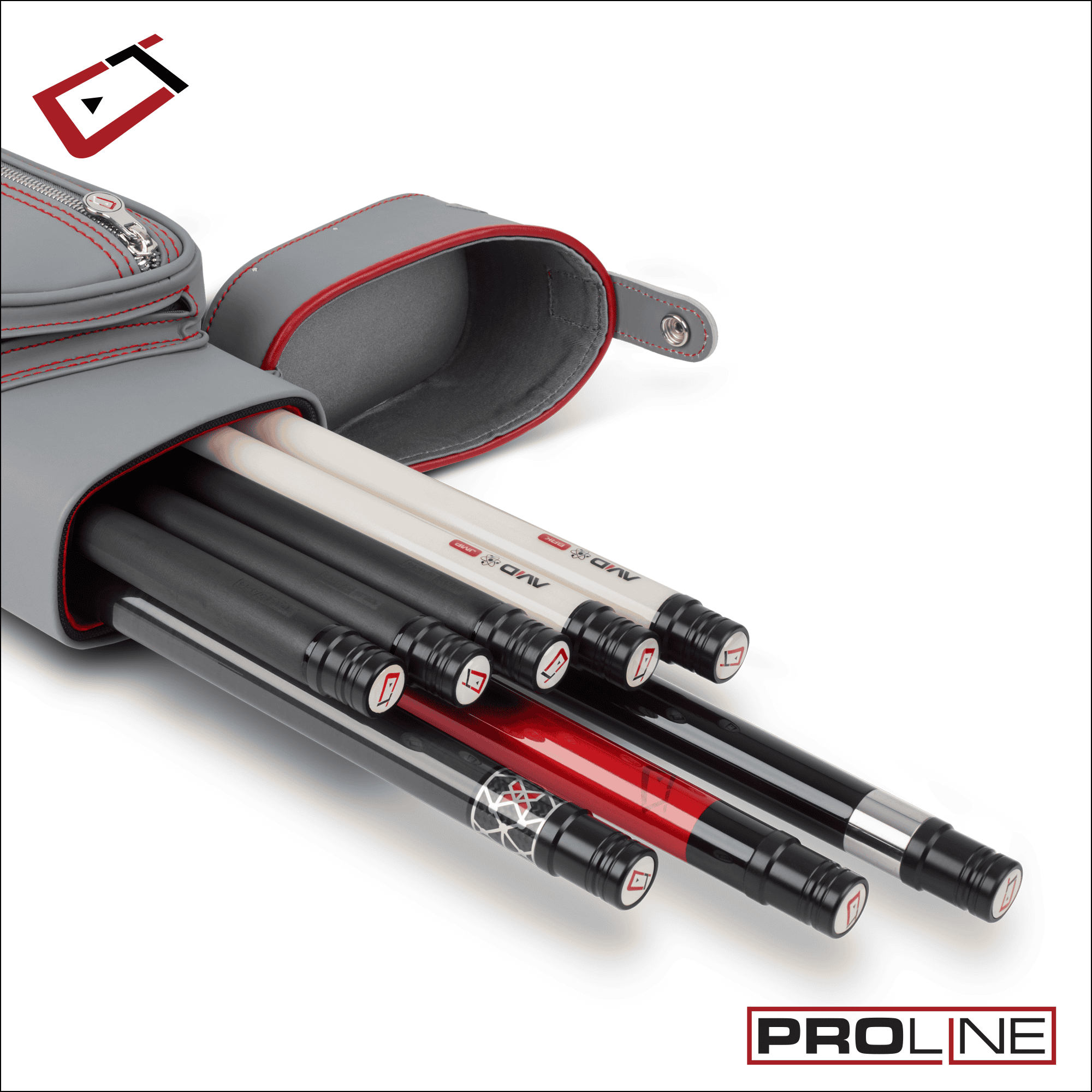 cuetec-pro-line-gray-billardkoffer-3x5-hardcase image 2