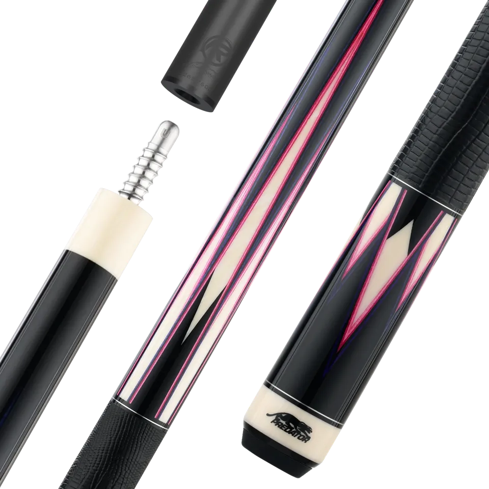 predator-true-splice-16-poolqueue-ebony-lila-pink-leder image 1