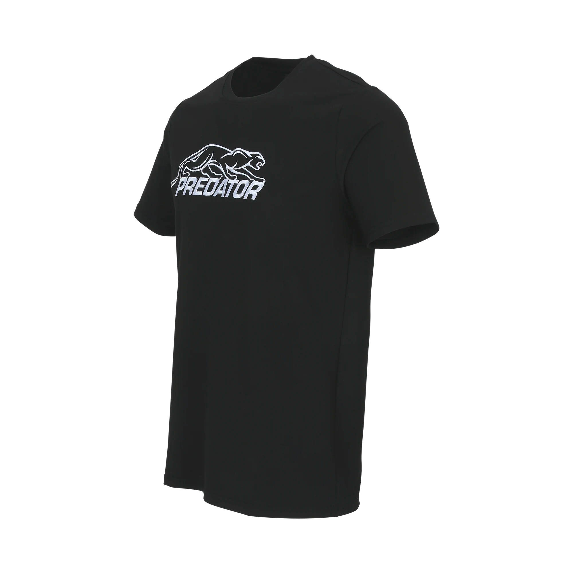 predator-one-outline-logo-t-shirt-schwarz-baumwolle-l image 1