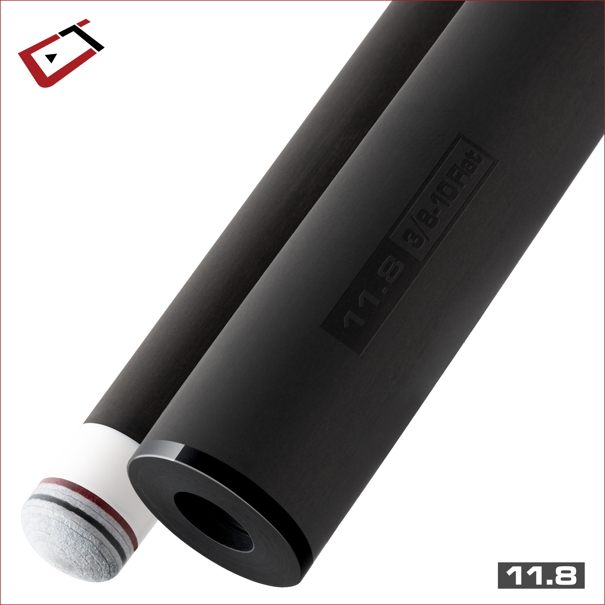 cuetec-cynergy-oberteil-11-8mm-3-8x10-carbon image 1