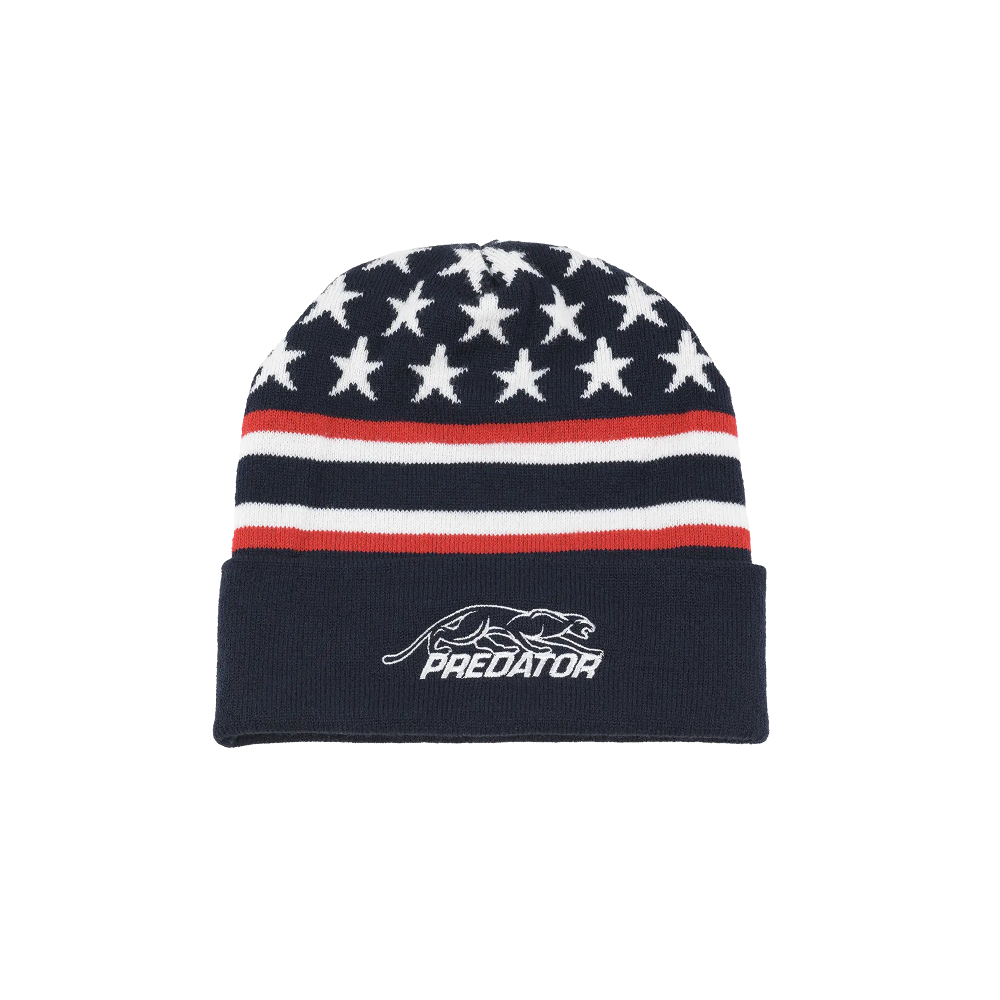predator-one-usa-beanie-m-tze-stripes-stars image 1