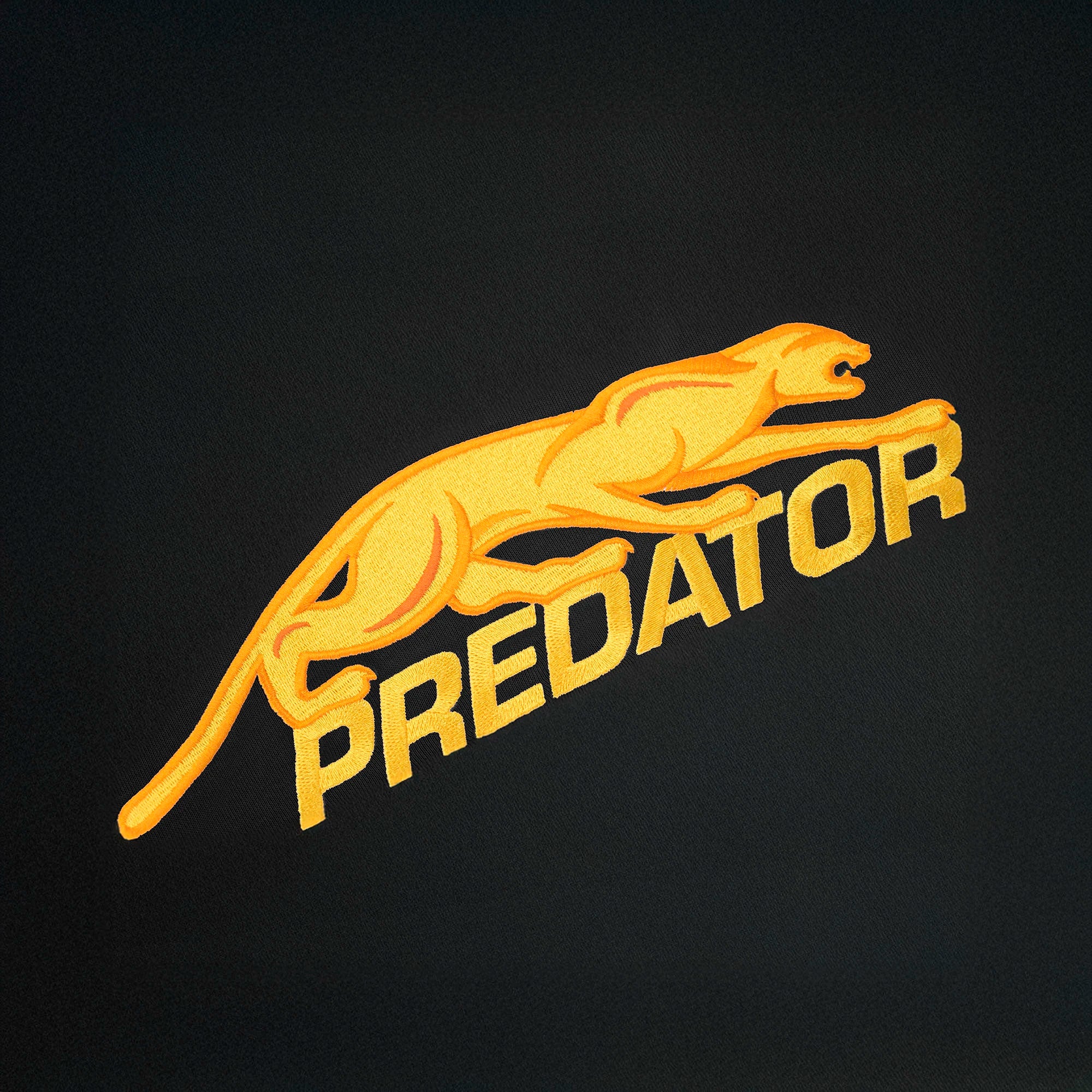 predator-one-hoodie-gold-logo-schwarz-baumwolle image 2
