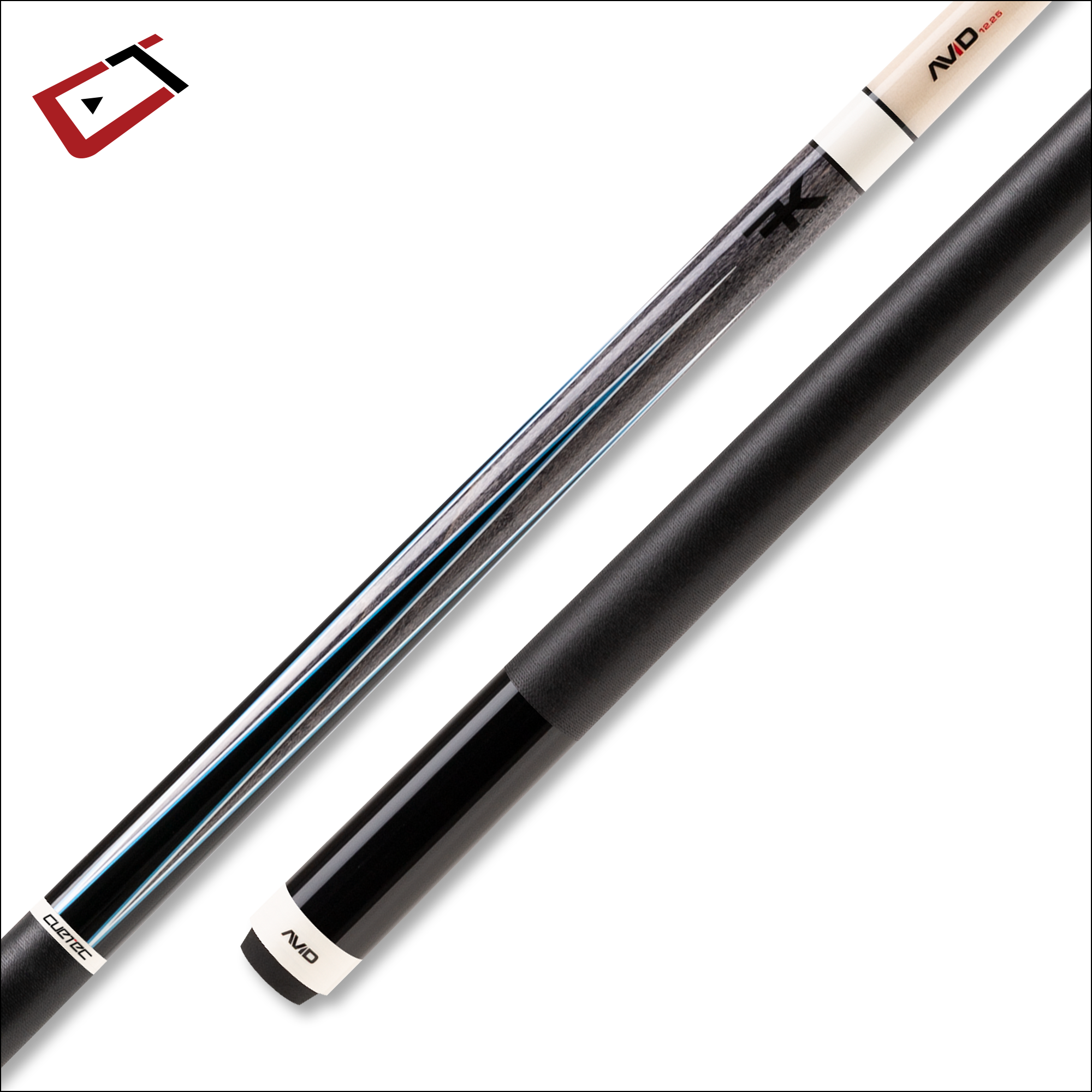 cuetec-avid-era-sneaky-pete-queue-gray-6pt-lw image 1