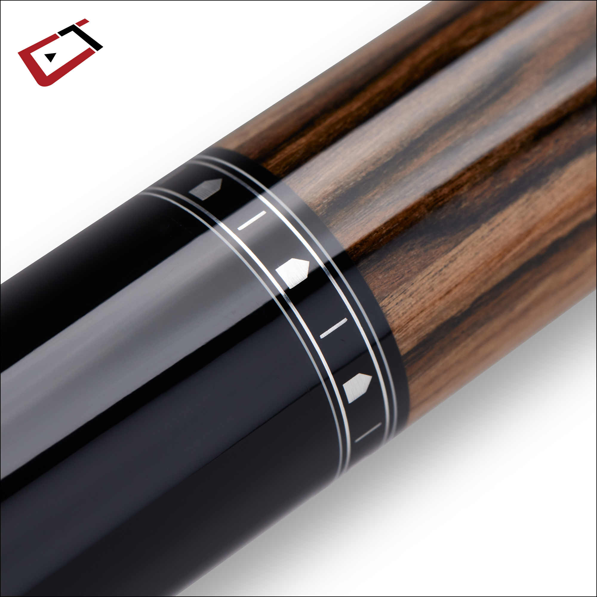 cuetec-cynergy-truewood-ebony-ii-nw-pool-queue-carbon image 3