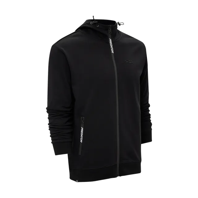 predator-zip-up-jacke-schwarz-mit-rei-verschluss image 1