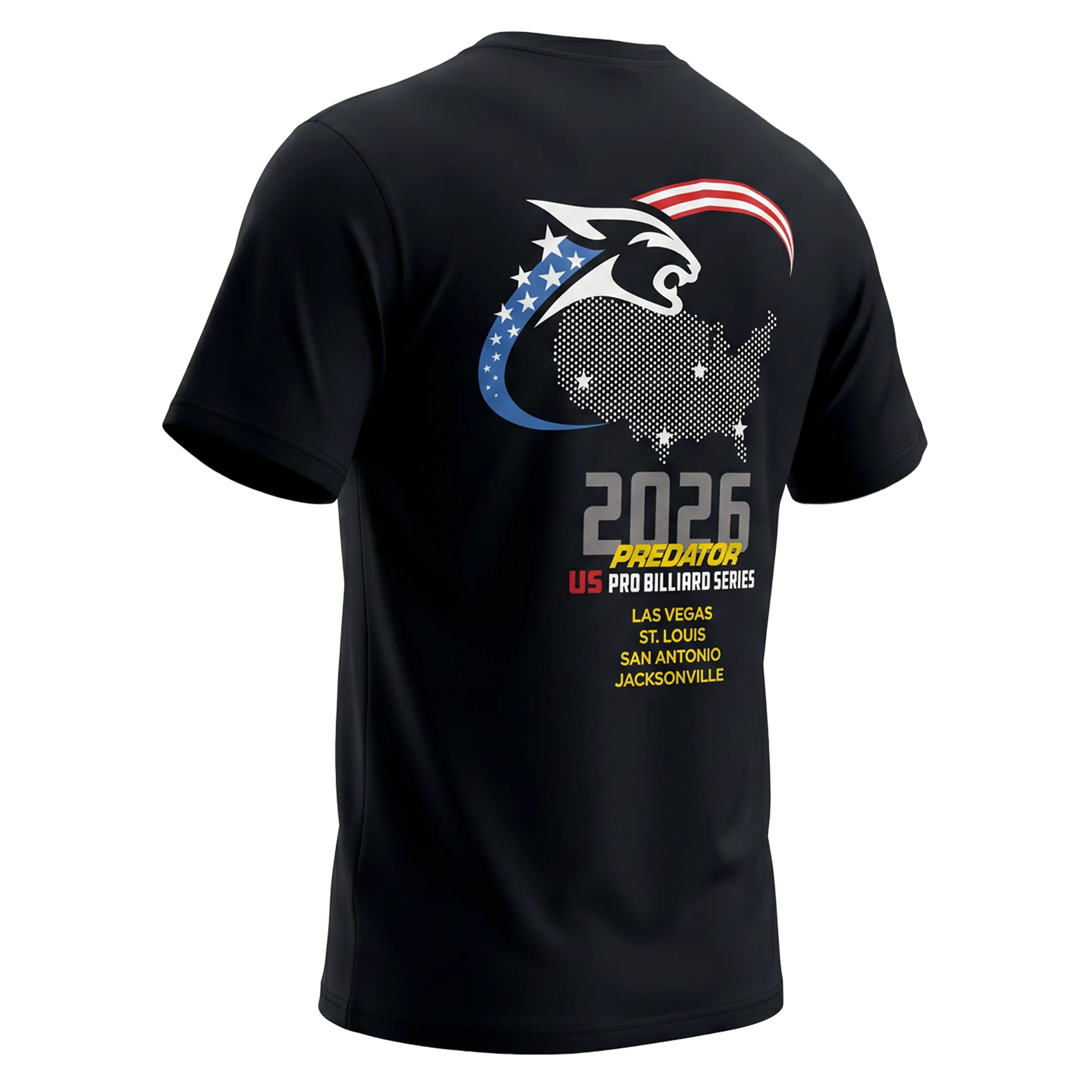 predator-pro-billiard-tour-t-shirt-2026-schwarz-baumwolle image 3