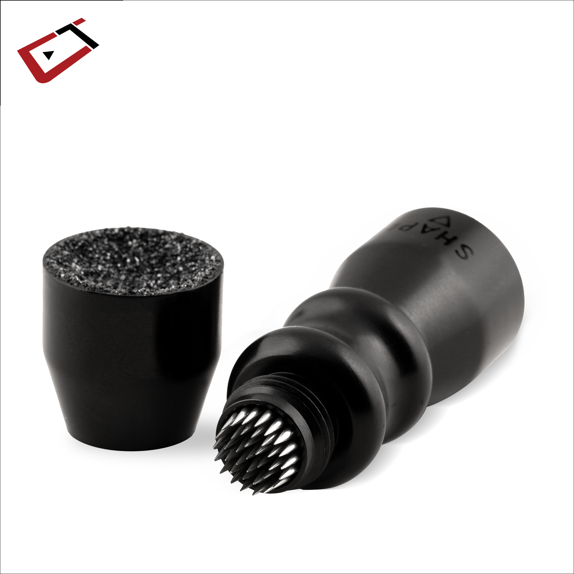 cuetec-kintrol-bowtie-tip-tool-schwarz-lederformer image 1