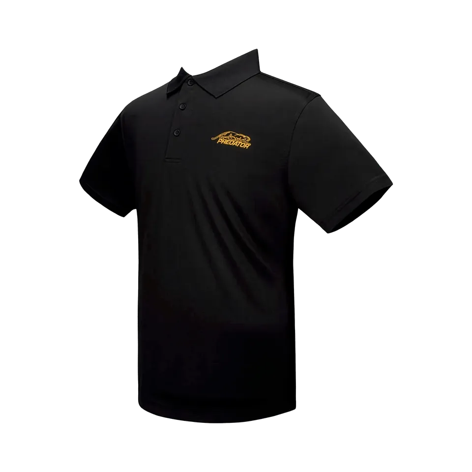 predator-one-quick-dry-polo-schwarz-billard-shirt image 1