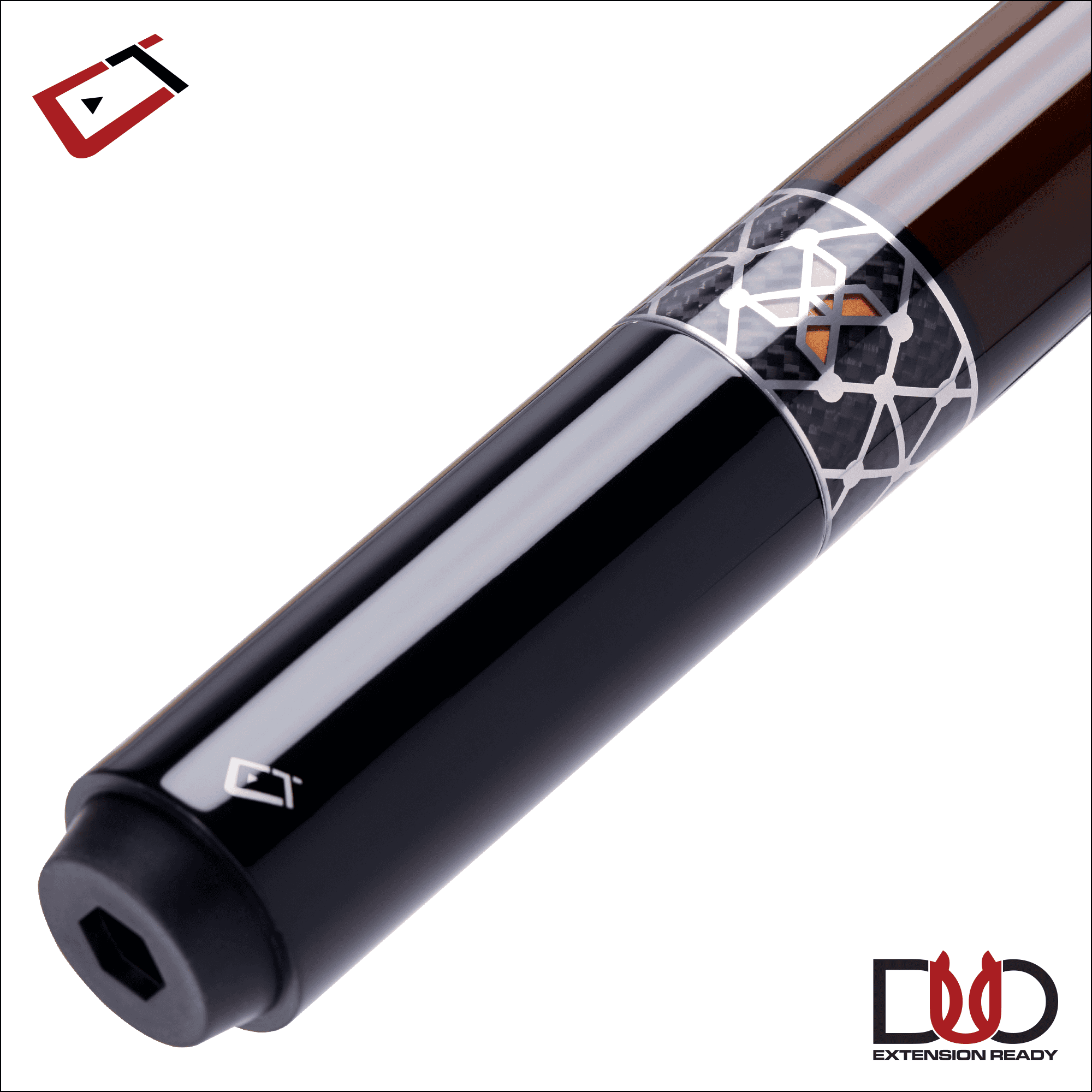 cuetec-cynergy-x-amber-queue-carbon-no-wrap image 5