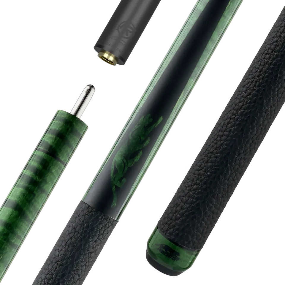 predator-sp2-green-curly-maple-pool-queue-leder-29 image 1